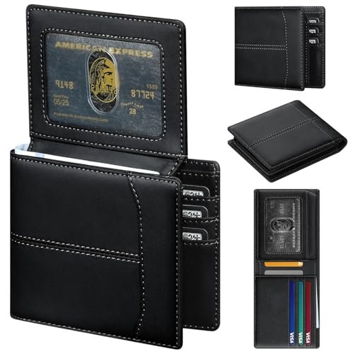 furid Top Grain Leather Wallet Men